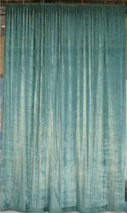 Turquoise Plush Aqua Backdrop