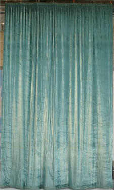 Turquoise Plush Aqua Backdrop