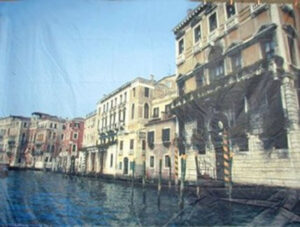 Daytime Venice Canal Backdrop