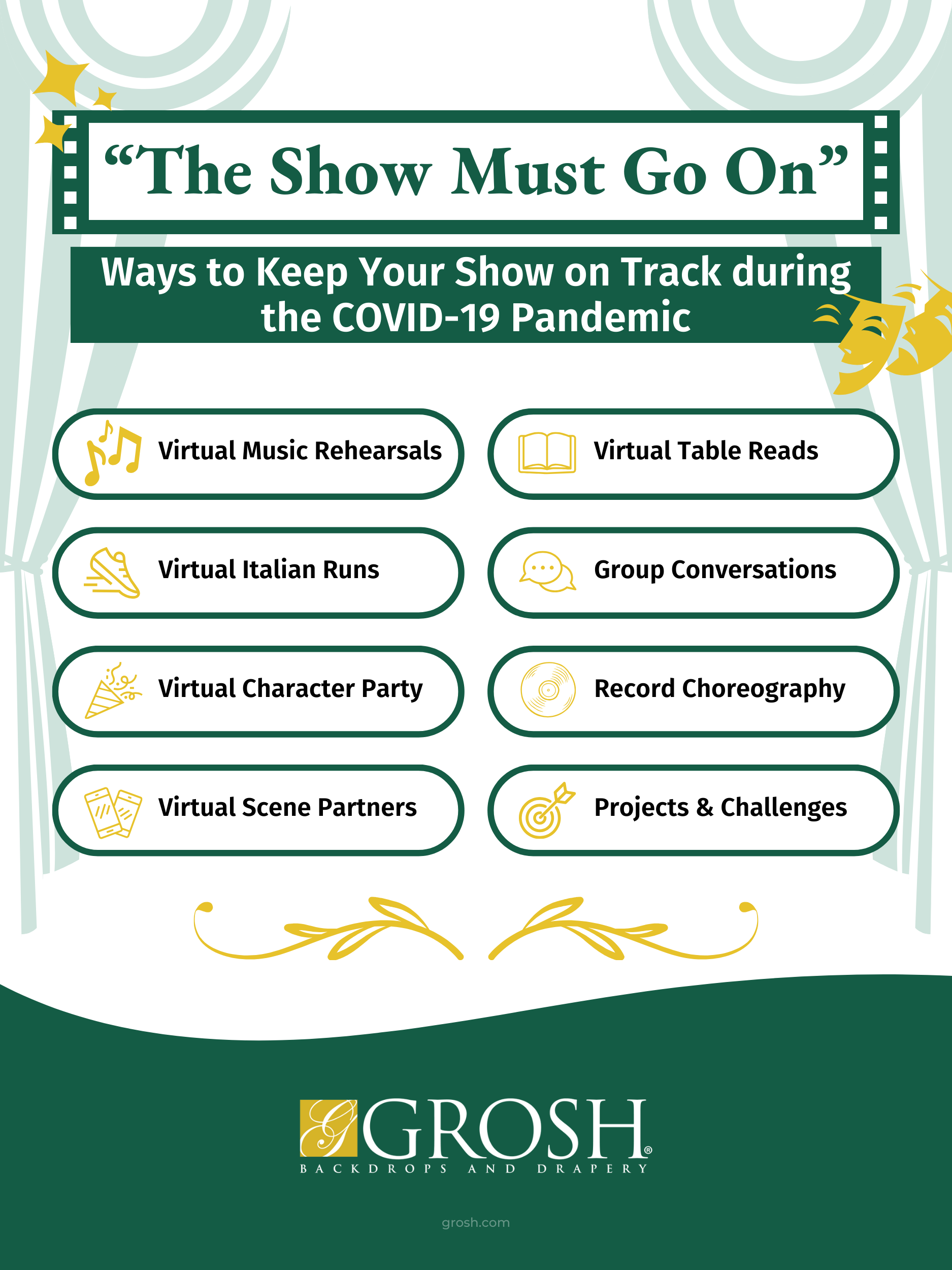 Ways to Keep Your Show on Track During the COVID 19 Pandemic