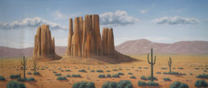 Western Desert Backdrop