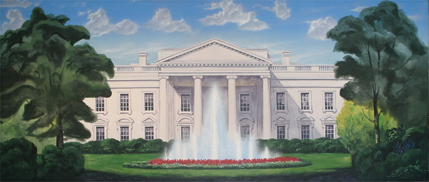 White House backdrop ES7269