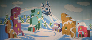 Whoville Backdrop