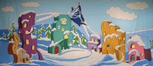 Whoville Backdrop