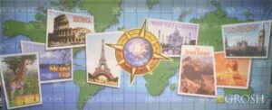 World Travel Map 2 Backdrop