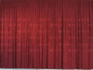 Red Rain Curtain Backdrop